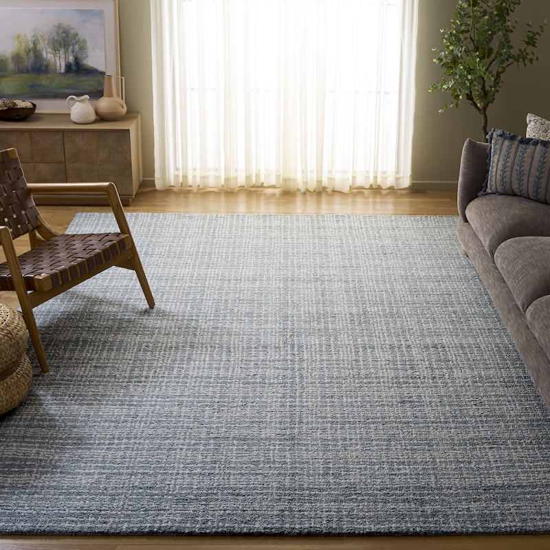 SAFAVIEH Handmade Renewal Martje Rug - 8' x 10' - Blue/Ivory