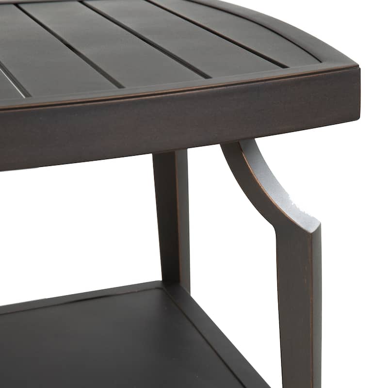 Arriona Swivel Patio Converstion Chair with Sunbrella Cushions