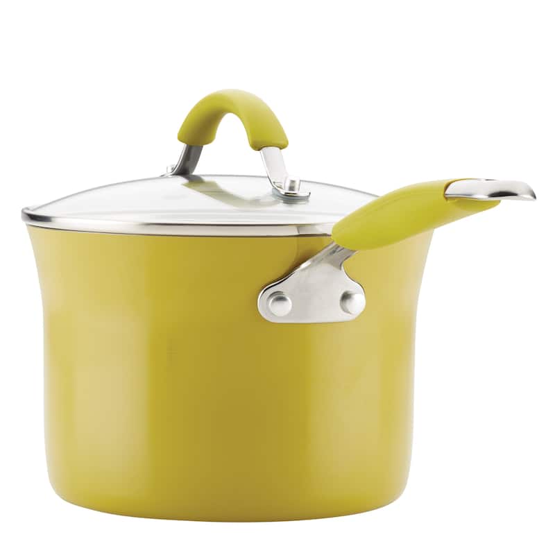 Rachael Ray Cucina Porcelain Enamel Nonstick 12-Piece Cookware Set