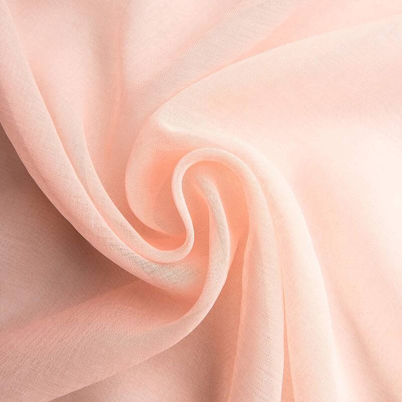 DriftAway Laura Pom Pom Sheer Window Curtain Panel Pair