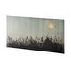 preview thumbnail 2 of 4, Moon Sets, Sun Rises I (40 x 20) Canvas Art Print