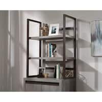 Sauder Manhattan Gate 66 W Hutch Mystic Oak - Office Depot