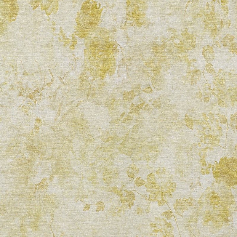 HomeRoots Floral Transitional Rectangle Outdoor Rug