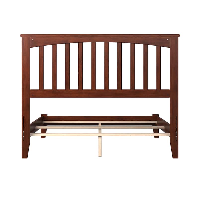 Mission Full Foundation Bed Frame in Walnut
