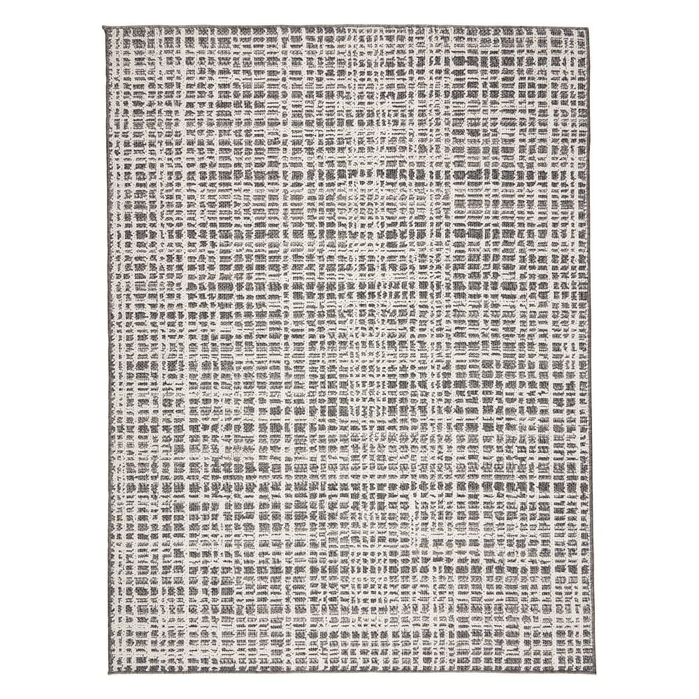Terra by Obeetee Resort Grid Rug