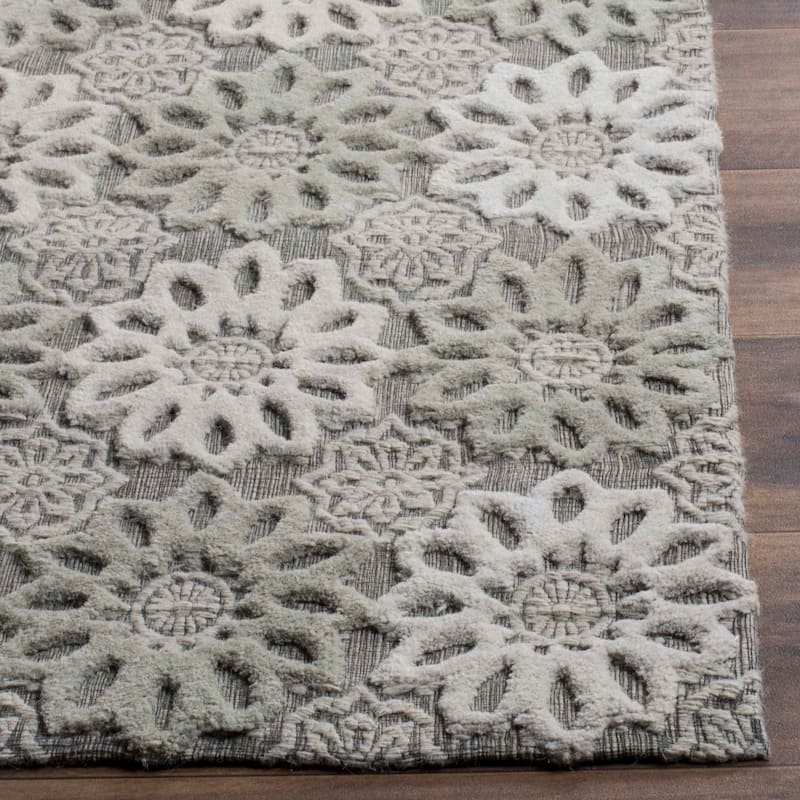 SAFAVIEH Handmade Manhattan Nuriye Modern Wool Rug