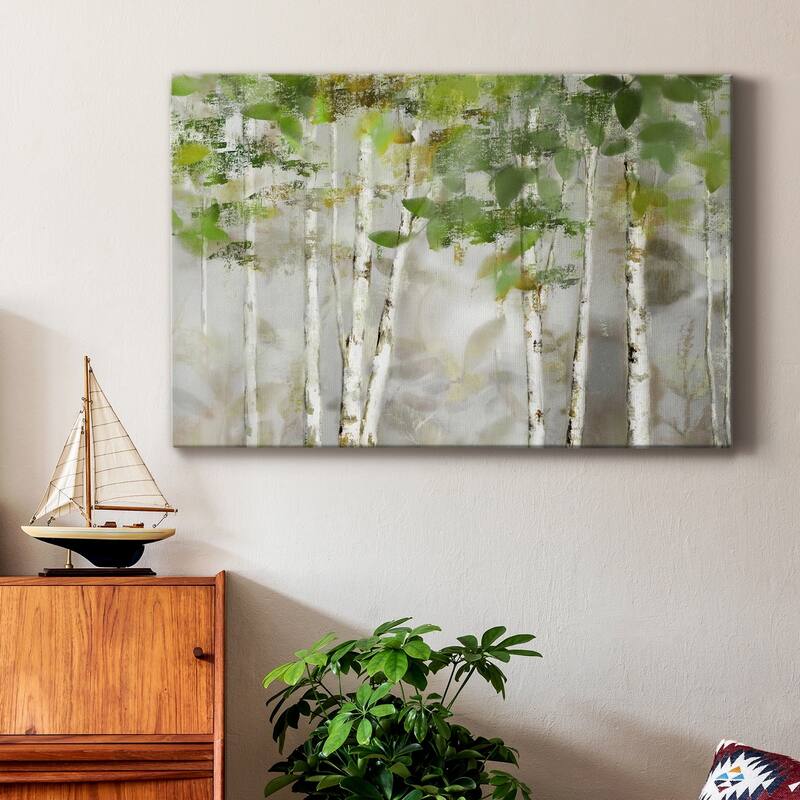 Evergreen Forest Premium Gallery Wrapped Canvas - Ready to Hang
