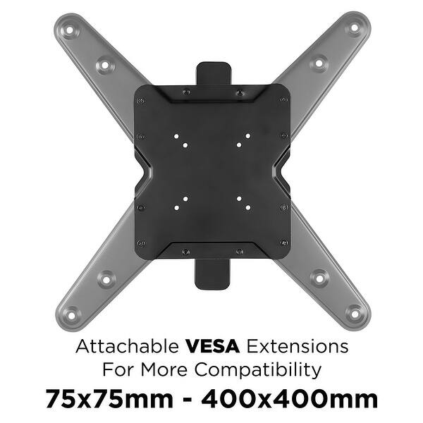 Shop Mount It Full Motion Motorized Tv Wall Mount Bracket 32 55 Flat Screen Displays 77 Lbs Capacity Mi 443 Black Overstock 26042050