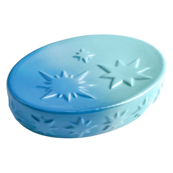 slide 2 of 3, Tie Dye Sky Soap Dish - multi tie dye - Soap Dish