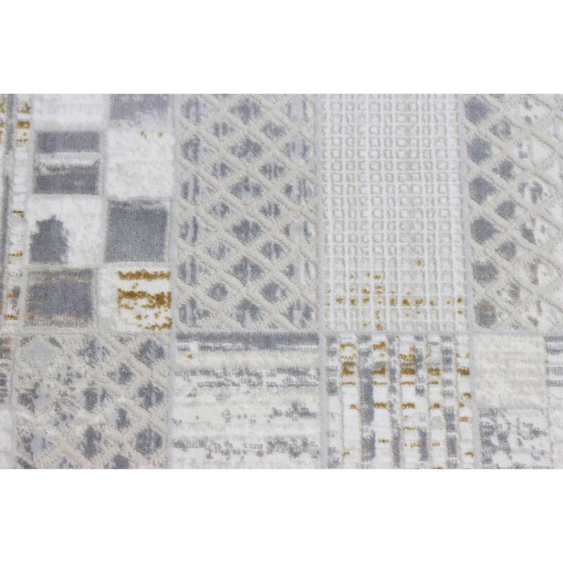 Bashian Beau Iv/Beige Transitional Area Rug