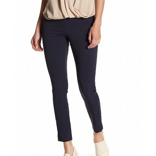 navy blue casual pants womens