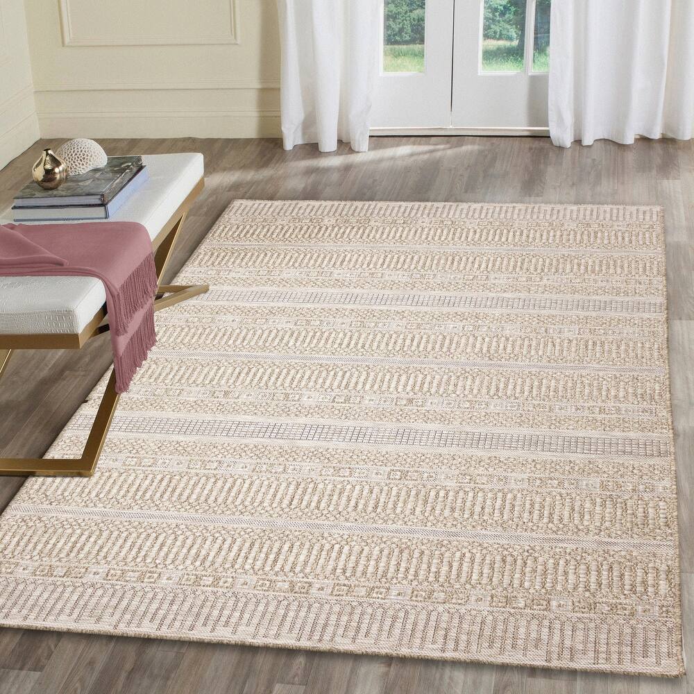 Liora Manne Orly Stripe Indoor/Outdoor Rug