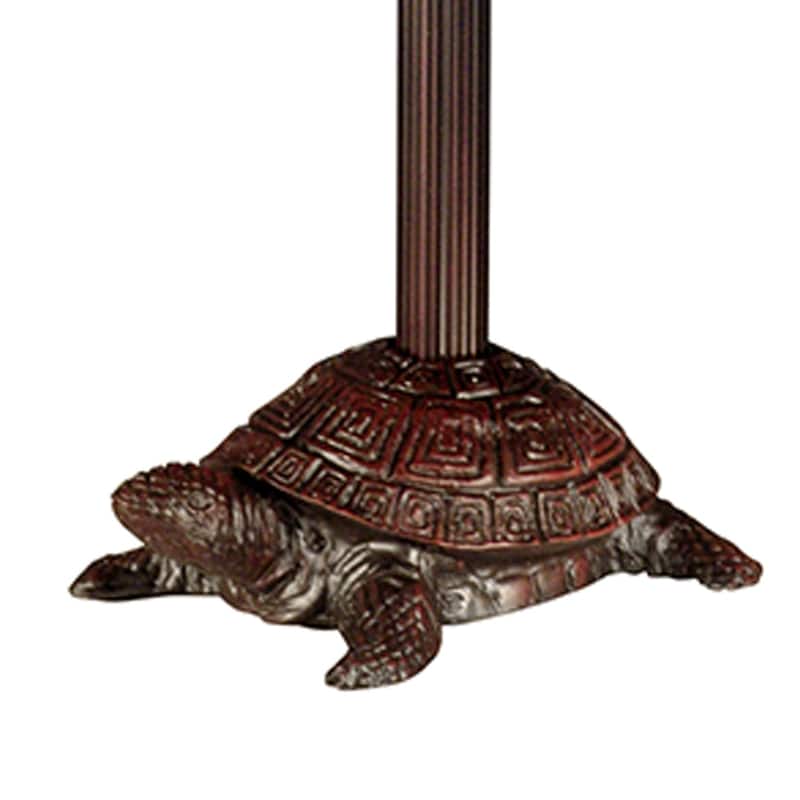 Springdale Lighting Amber Box Turtle Candle Holder,Golden Amber Finish