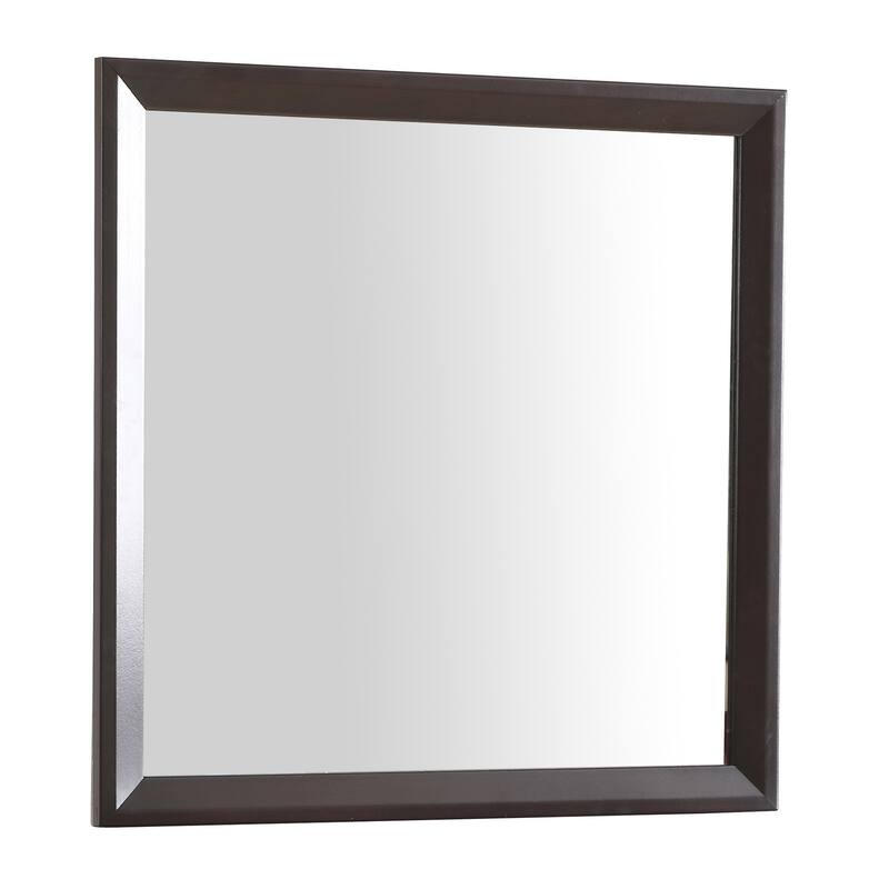 GDF Studio - Primo Modern Particle Board Mirror with Low Distortion Glass