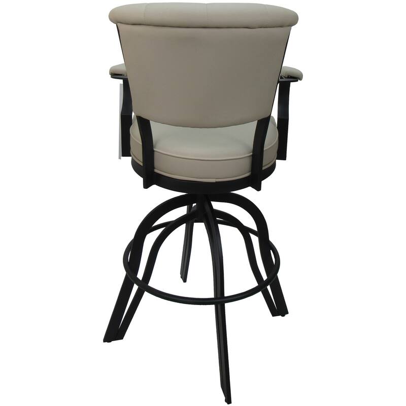 Miami Counter 26" or Bar 30" Metal Bar Stool on A Base