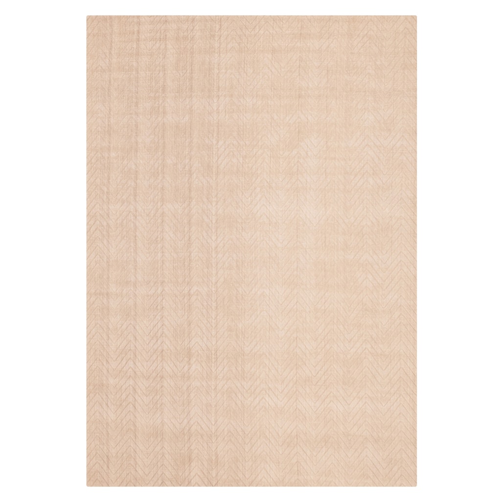 ECARPETGALLERY Hand Loomed Kashkuli Gabbeh Light Khaki Wool Rug - 6'8 x 9'7