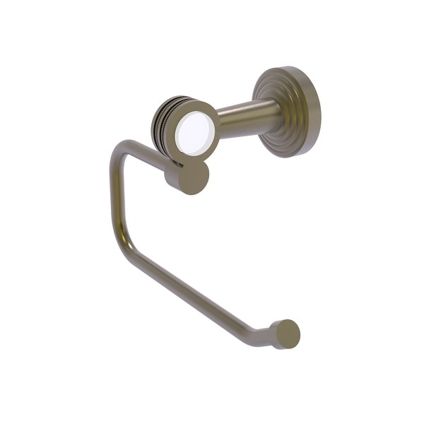 Allied Brass Pacific Beach Collection European Style Toilet Tissue Holder with Dotted Accents