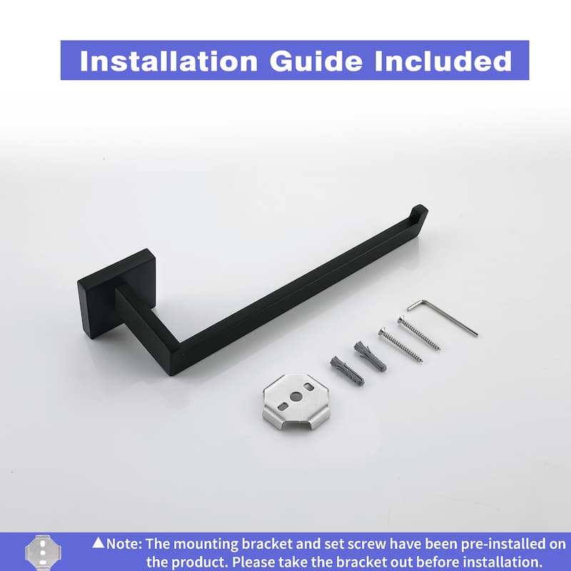 9in Wall Mounted Towel Ring Towel Holder in Stainless Steel