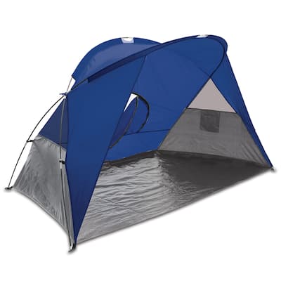 Picnic Time - Cove Portable Blue Beach Tent - N/A