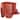 Gibson Home Grayson Melamine 12 Piece Square Dinnerware Set in Orange - 12 Piece