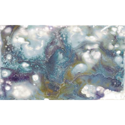 Purple Galaxy Wall Mural