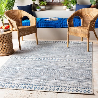 Artistic Weavers Cintia Indoor/ Outdoor Bohemian Stripe Area Rug