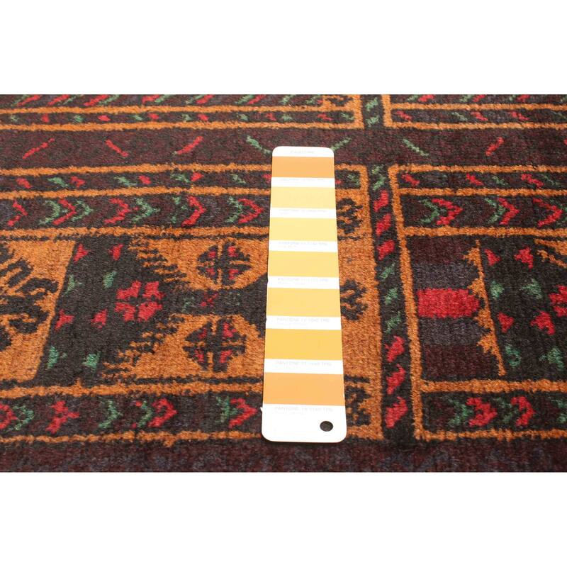 ECARPETGALLERY Hand-knotted Teimani Brown Wool Rug - 2'10 x 4'7