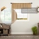 preview thumbnail 8 of 28, Tobacco Cloth Fringed Valance