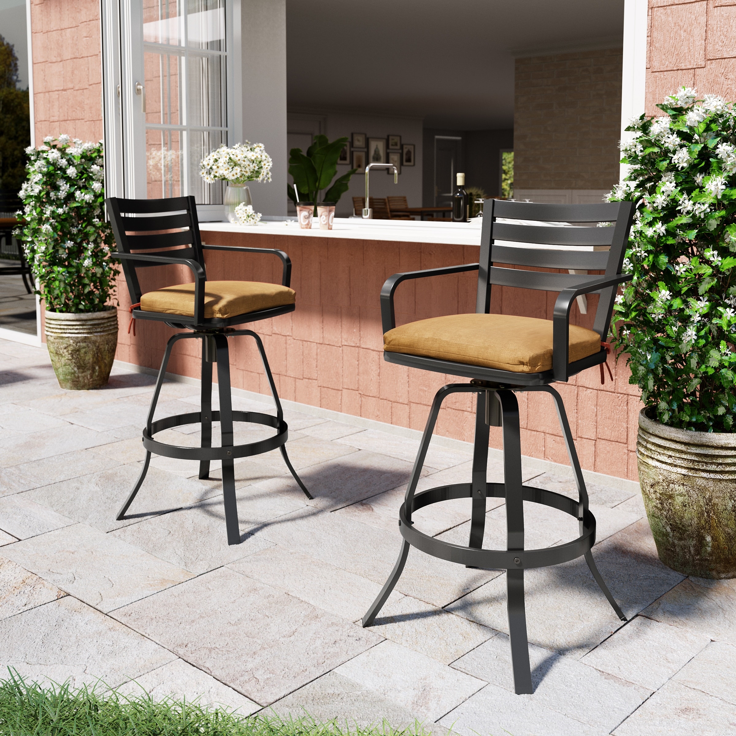Sunbrella clearance bar stools