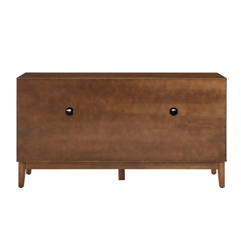 Mid Century Modern 60-inch 4-Shelf Dining Sideboard/Buffet