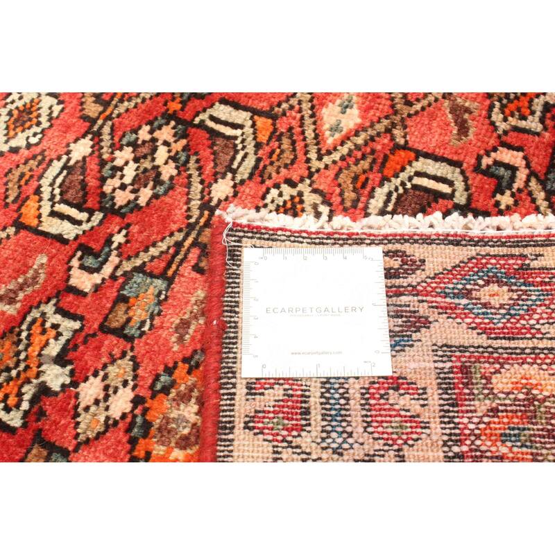 ECARPETGALLERY Hand-knotted Andelz Red Wool Rug - 3'11 x 6'9