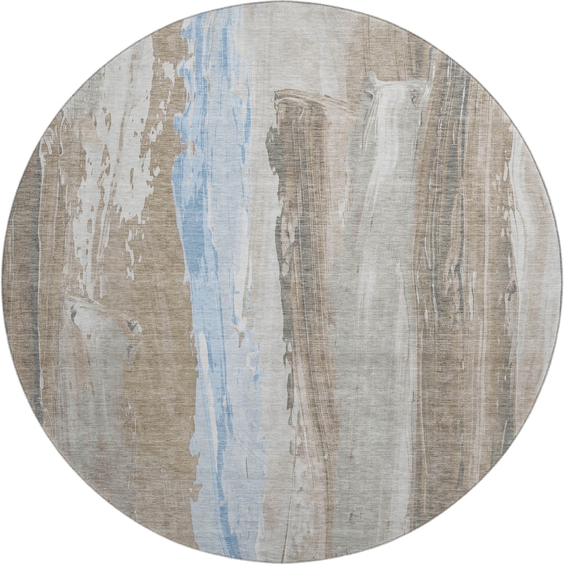 Premium Washable Super Soft Modern Brushstrokes Mayfield Rug