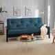 preview thumbnail 4 of 153, Porch & Den Hansen Full-size 10-inch Futon Mattress Wedge Wood - Full
