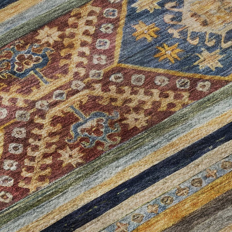 Premium Washable Super Soft Boho Global Mayfield Rug