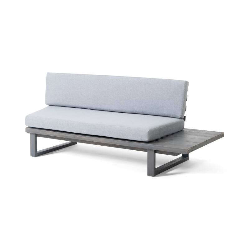 MIRABELLE 2 SEATER SOFA SET OF Grey