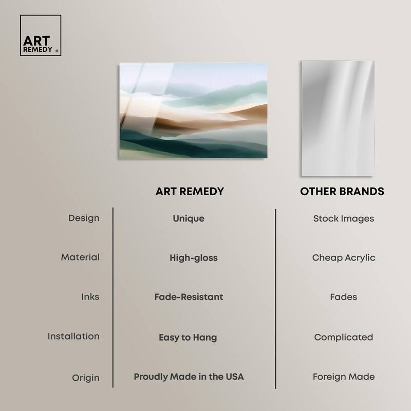 Nuance of the Range I Acrylic by Art Remedy, Ready to Hang