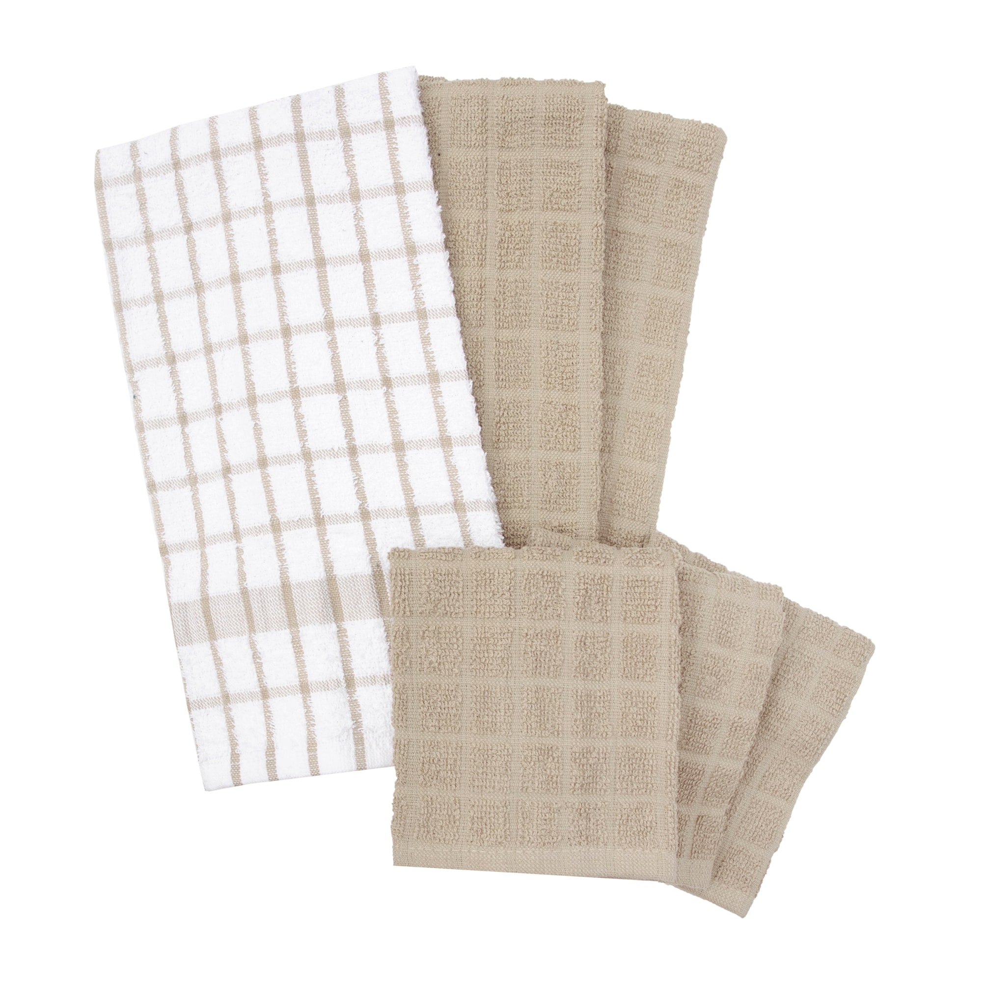 Kitchen towel and dish cloth sets on sale