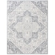 preview thumbnail 1 of 2, SAFAVIEH Brentwood Whitney Traditional Oriental Rug - Grey/Cream - 5' 3" x 7' 6"