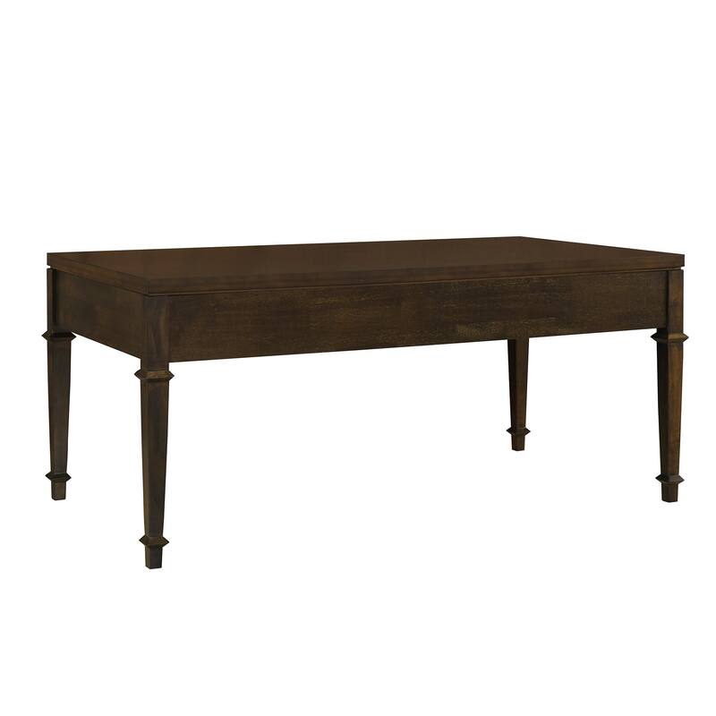 Martha Stewart Lily Pond Kenna Fluted 2-drawer Coffee Table