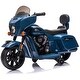 preview thumbnail 13 of 38, 6V Electric Dirt Bike,Ride on Motorcycle for Kids Navy blue