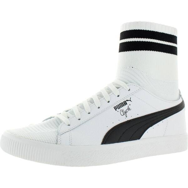 Shop Puma Mens Clyde Sock Nyc Sock Sneakers High Top Basketball