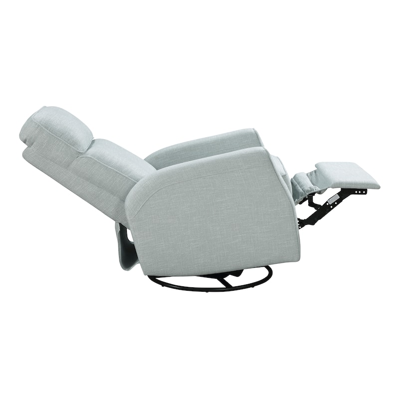 Miralina Fabric Swivel Glider Manual Reclining Chair
