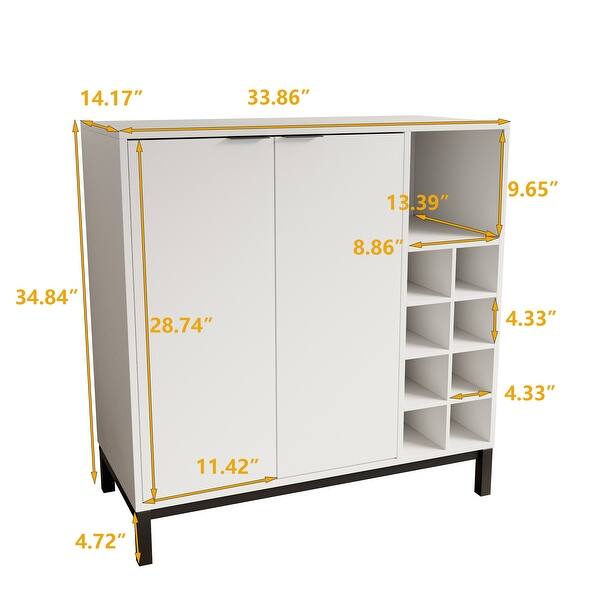Storage Sideboards and Buffets with Wine Racks Bed Bath