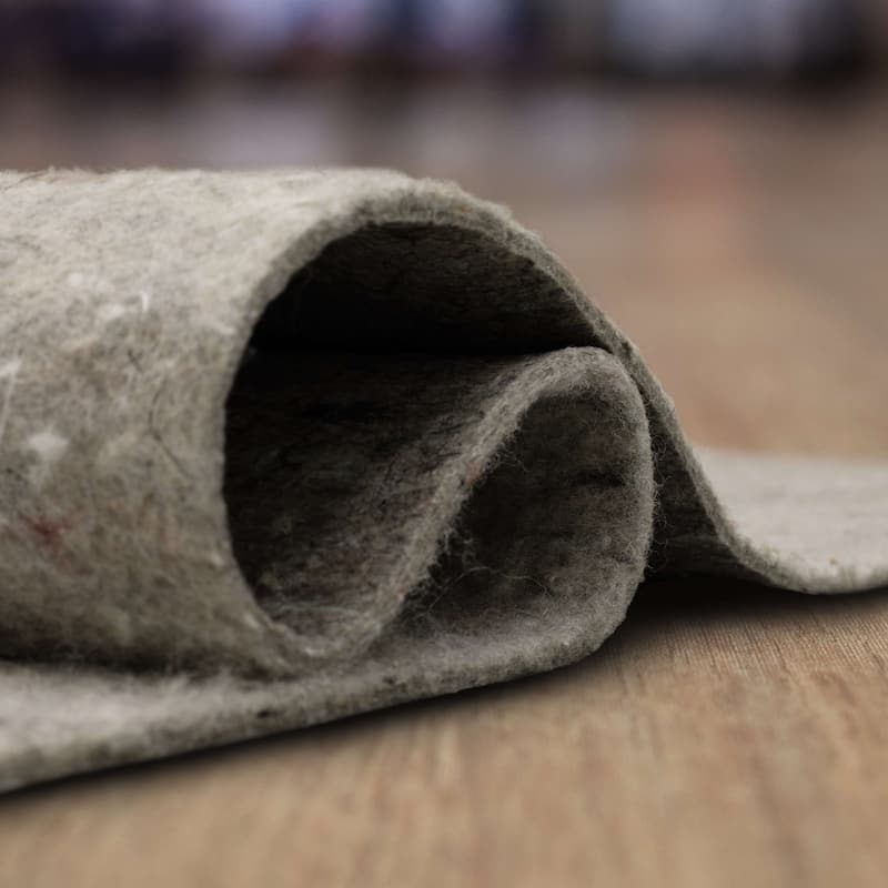 Mohawk Home Felt Rug Pad 1/4" Inch Thick Plush Comfort Cushion - Grey