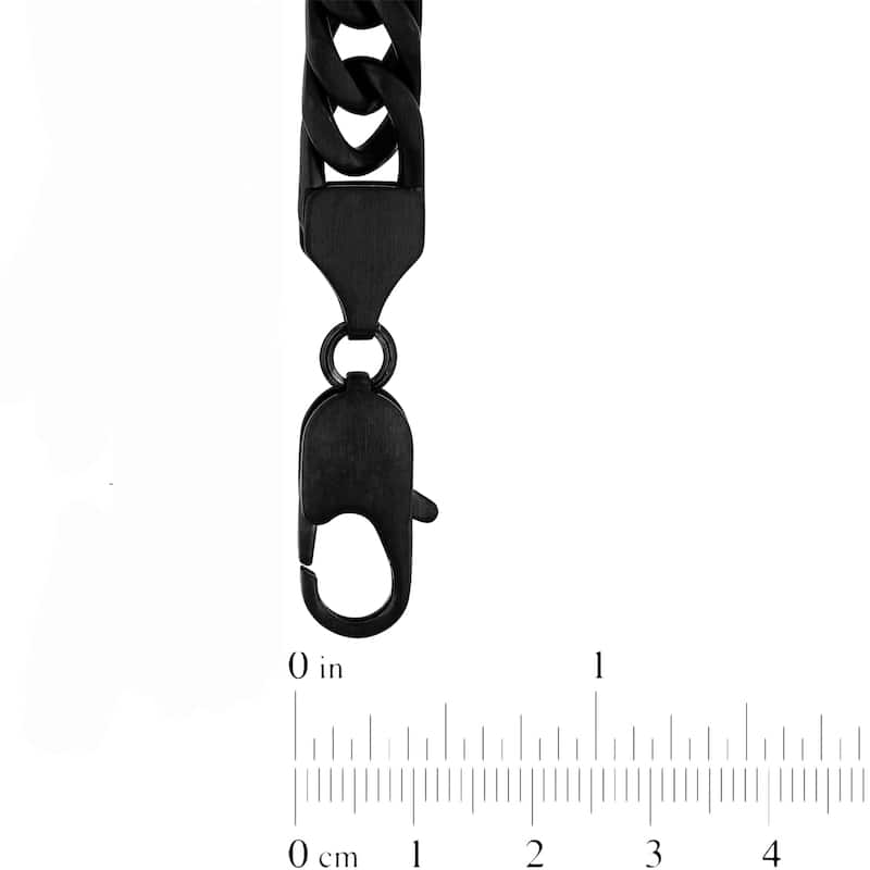 Steel Nation Stainless Steel Block Curb Bracelet