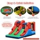 preview thumbnail 9 of 8, Costway Inflatable Bounce House 3-in-1 Dual Slides Jumping Castle - 143'' x 73.5'' x 71'' (L x W x H)