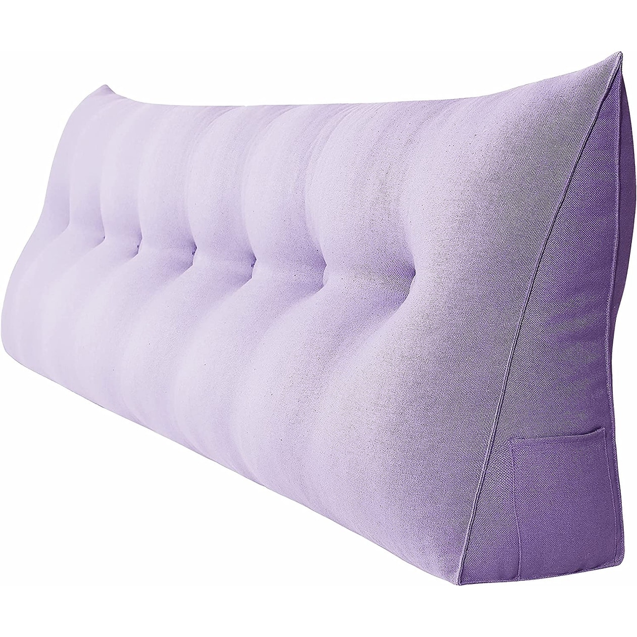 Klear Vu Velour Bed Rest Back Support Pillow with Pocket and Handle - On  Sale - Bed Bath & Beyond - 34074742