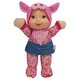 preview thumbnail 1 of 3, Baby's First: Farm Animal Friends Doll - Pink Pig Outfit -Interactive Musical 1+