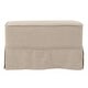 preview thumbnail 8 of 7, Allan Andrews Universal Bench Frame & Cover, Linen Slub Tan