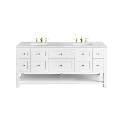 James Martin Vanities 330-V72-3AF Breckenridge 72" Free Standing